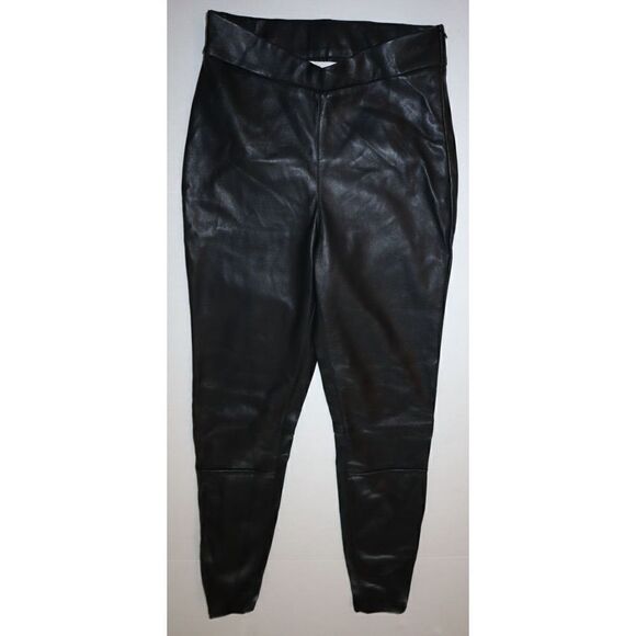 Bishop + Young K4BPK2011A Women's Sz S Black Faux Leather Payton Leggings $90 - Picture 1 of 10